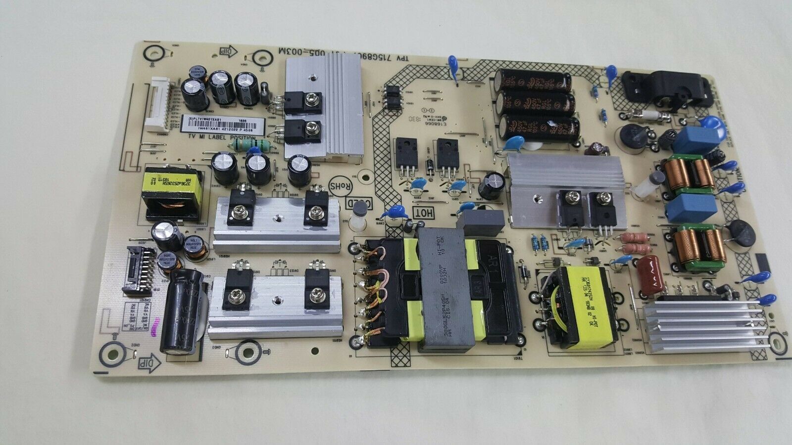 Vizio D55X-G1 Power Supply Board PLTVIW461XAB1